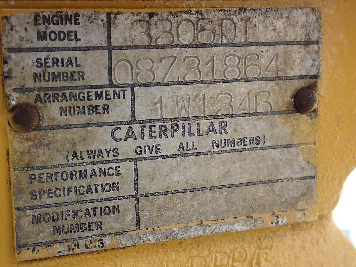 Used CAT 3306 DITA Diesel Engine AR 1W-1346
