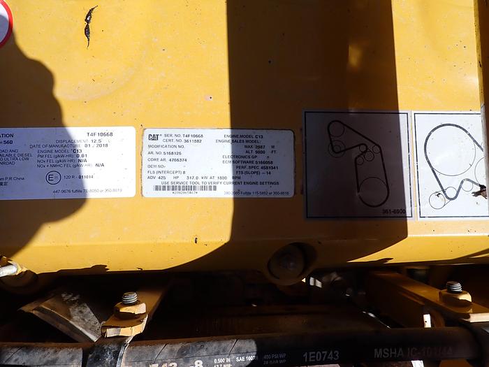 Used 2018 CAT 349FL Hydraulic Excavator