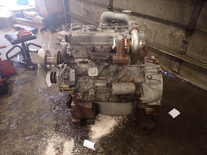 Used Isuzu 4BG1T Turbo Diesel Engine RUNS GOLD! VIDEO! 4BG1 Excavator Generator