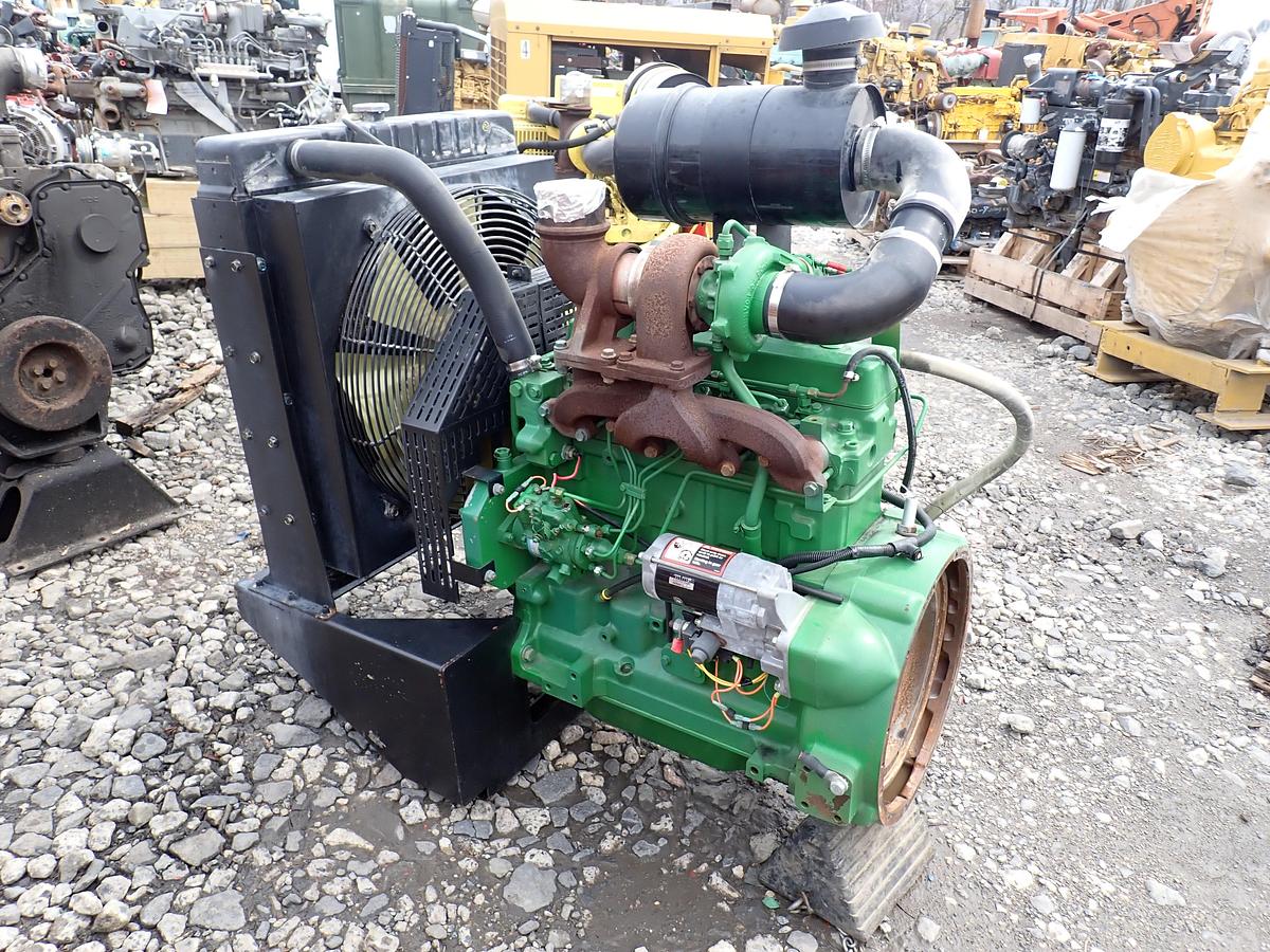 Used John Deere 4045TF250 Diesel Engine