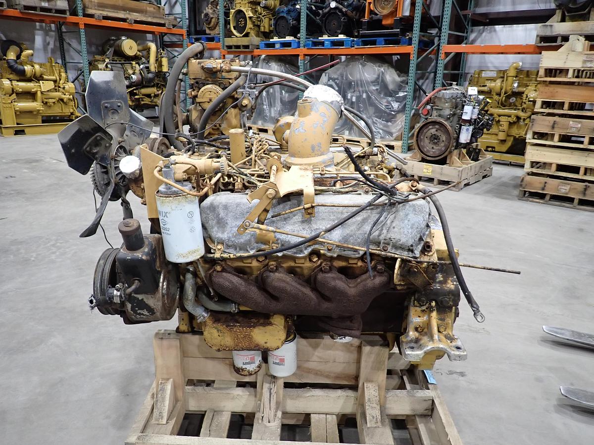 Used CAT 3208 Diesel Truck Engine 210 HP