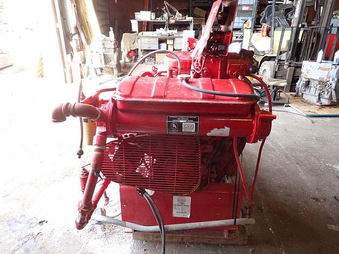 Used 1997 RB Pump 6x6 Fire Pump LOW HOURS! CAT 3208 MARINE DIESEL Split Case