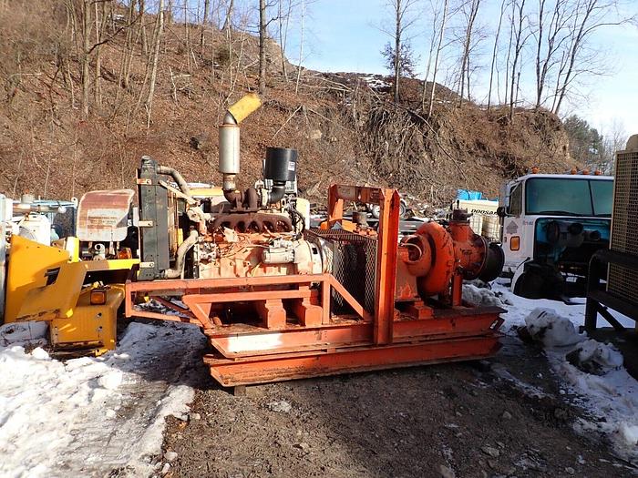 Used Godwin DPC300 12" Water Pump LOW HOURS! VIDEO! John Deere Diesel 5000 GPM!