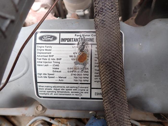 Used Ford 7.8 Liter Turbo Diesel Engine GOOD RUNNER! Truck 185 HP Brazilian