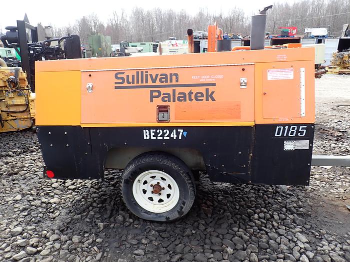 Used 2012 Sullivan Palatek DF185PJD 185 Air Compressor