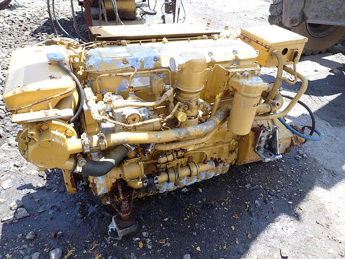 Used 2003 CAT 3126 Marine Engine 350 HP w/ Gear MECHANICAL 179-0782