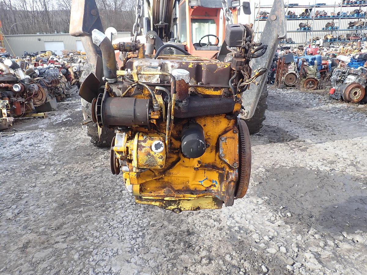 Used Ford 201 Diesel Engine 4500 BACKHOE! New Holland