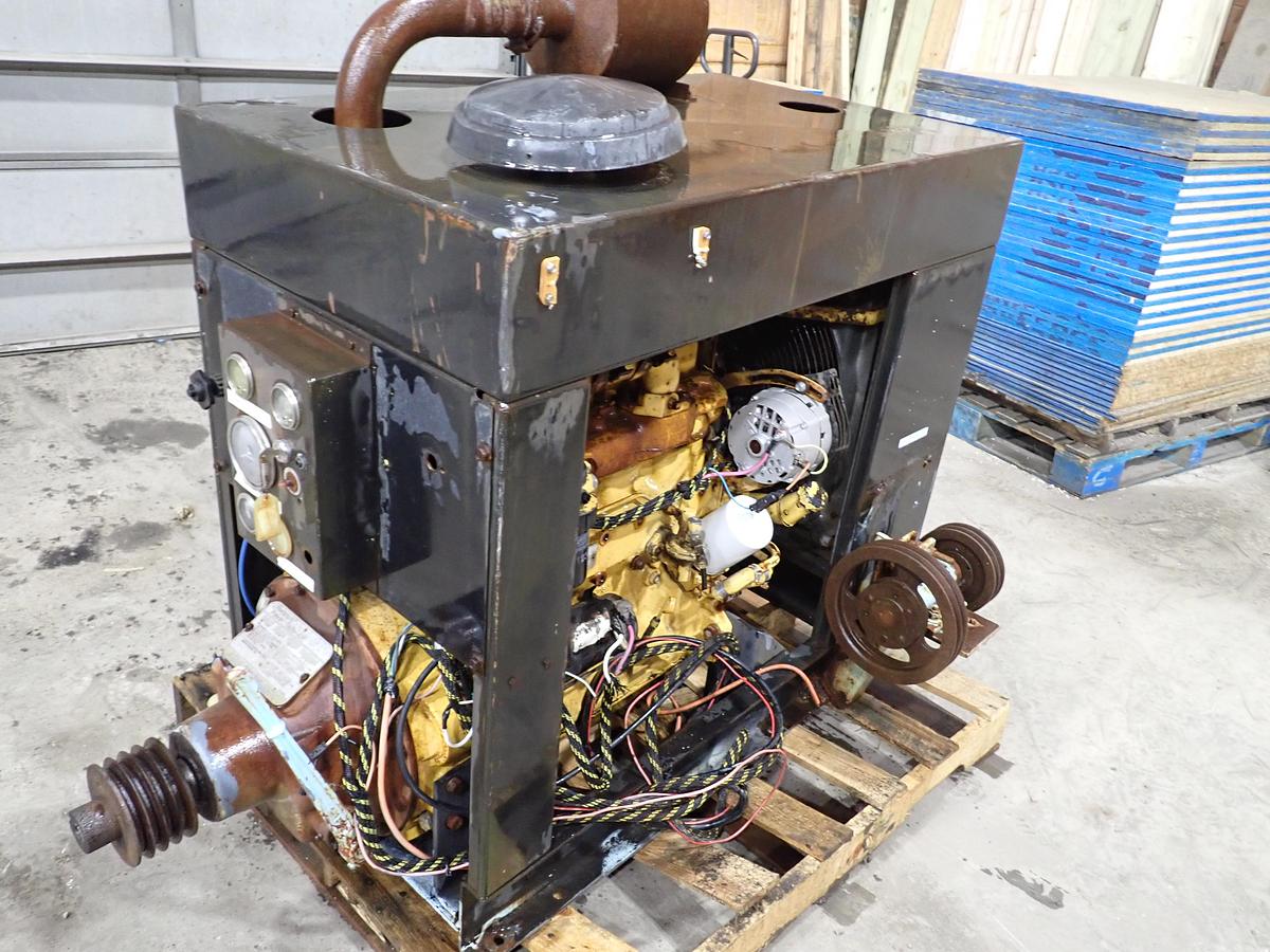 Used John Deere 4039DF001 Diesel Engine POWER UNIT PTO CLUTCH