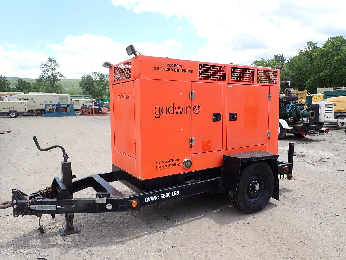 Used 2013 Godwin CD150M 6" Critical/Quiet Enclosure Water Pump