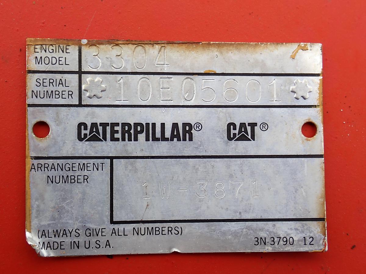 Used 2000 CAT 3304 DI Diesel Power Unit 1W-3871