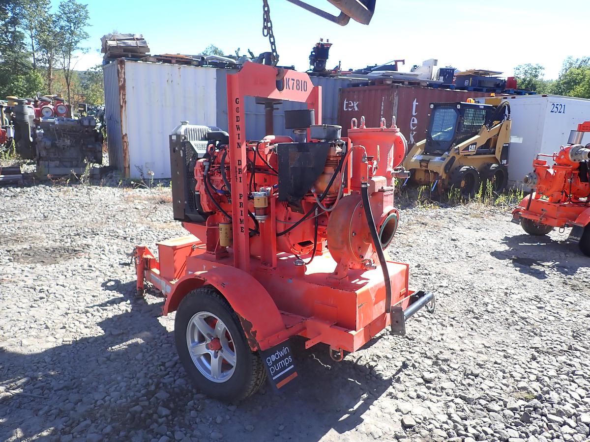Used 2010 Godwin CD150M 6" Water Pump CAT DIESEL