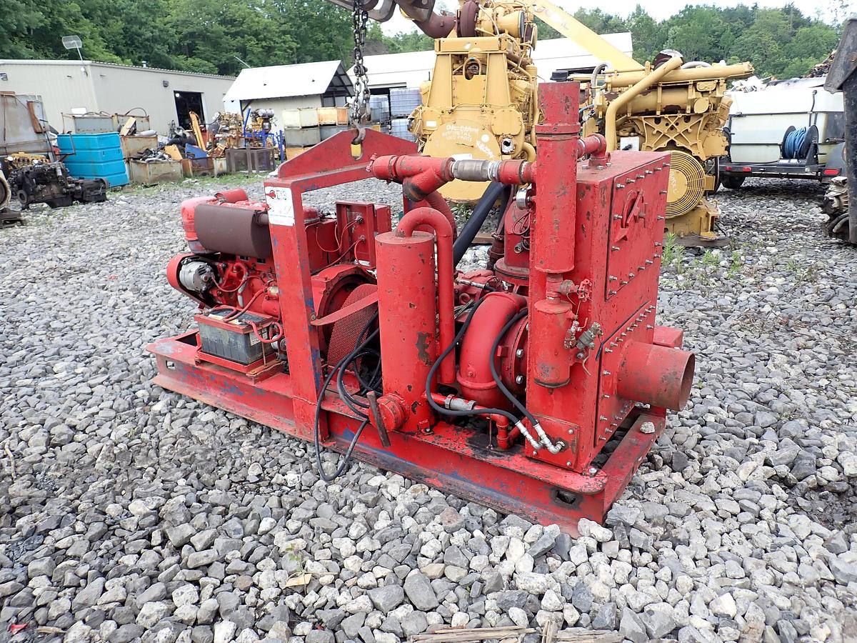Used CDPW 6" Wellpoint 4066 Water Pump DEUTZ DIESEL