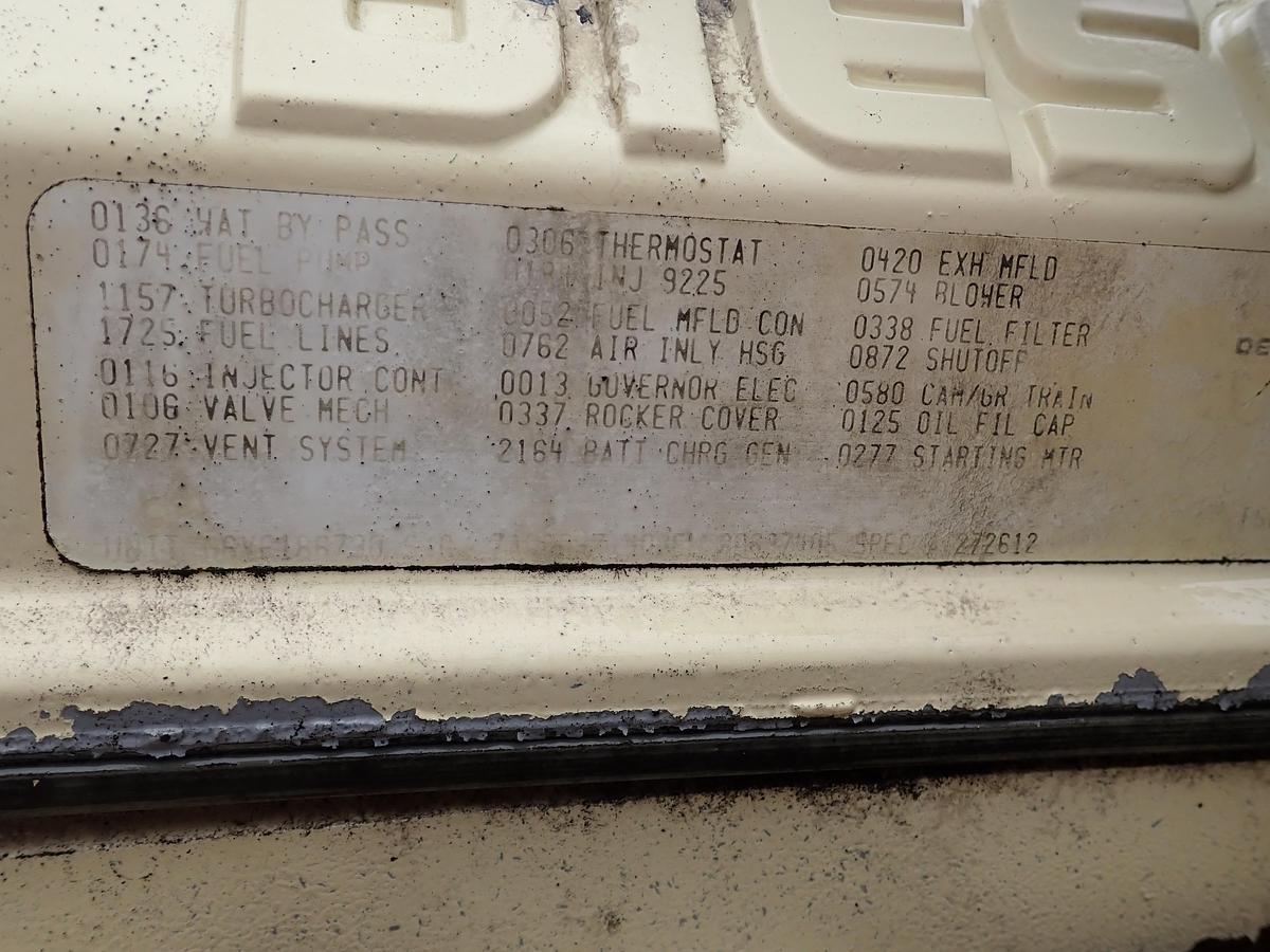 Used Detroit Diesel 6V92TA Engine POWER UNIT 8063-7415
