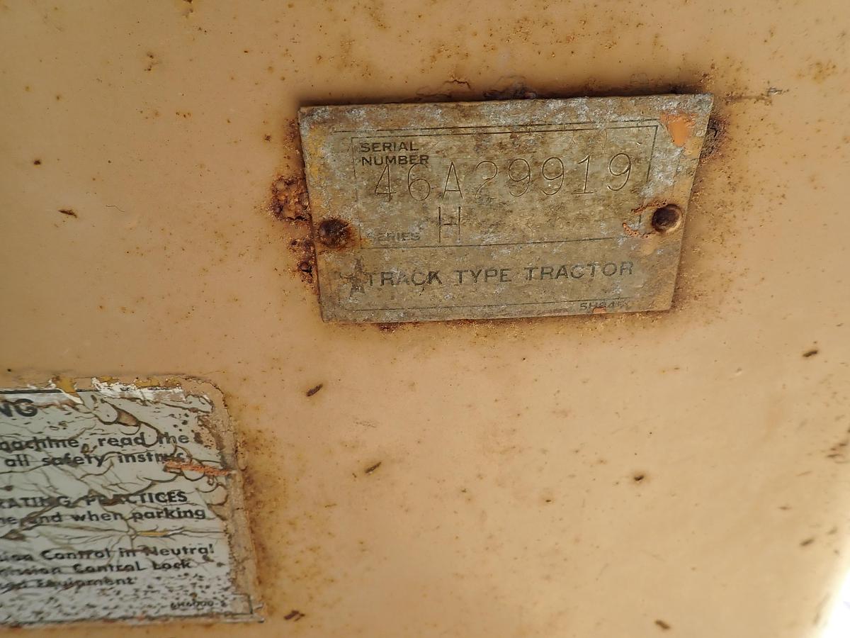 Used 1973 CAT D8H Crawler Dozer RIPPER!