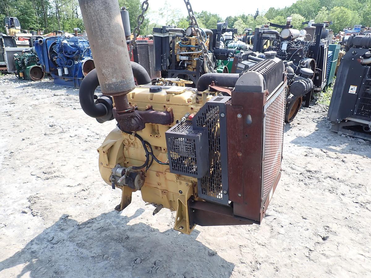 Used CAT 3054C Diesel Engine Power Unit AR 241-8593 1971 HRS!