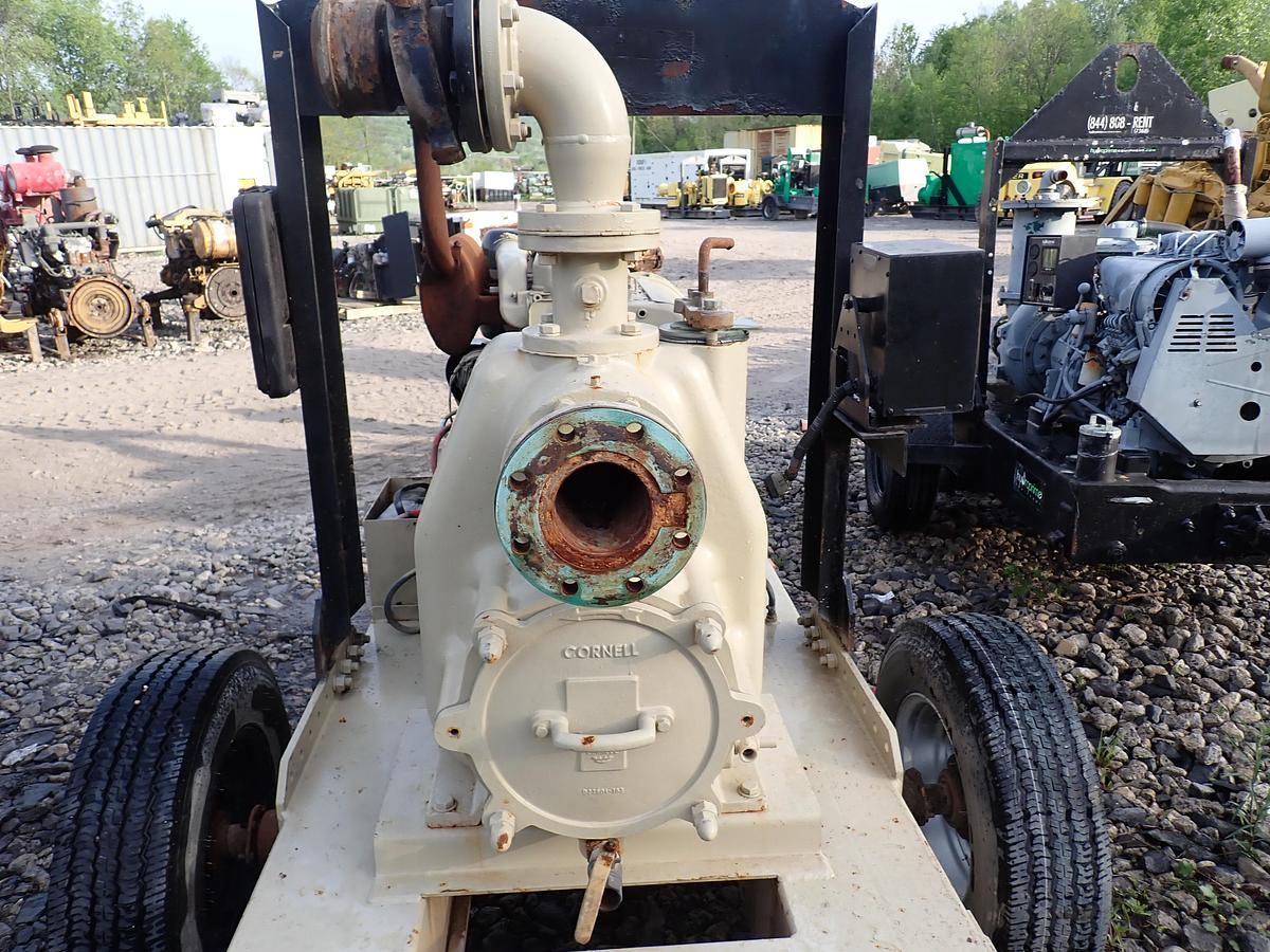 Used 2012 Cornell 6STX 6" Water Pump TRAILER TOWABLE