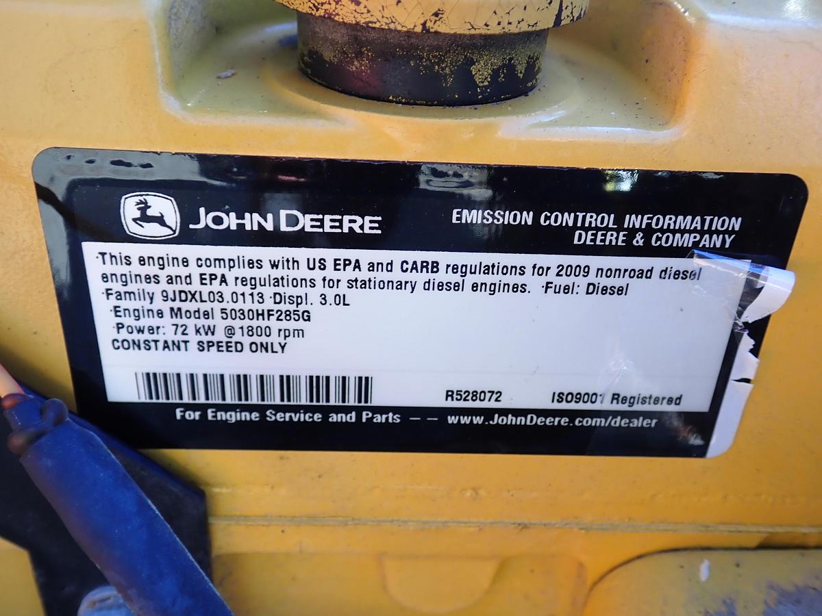 Used 2009 John Deere 5030HF285 Turbo Diesel Engine