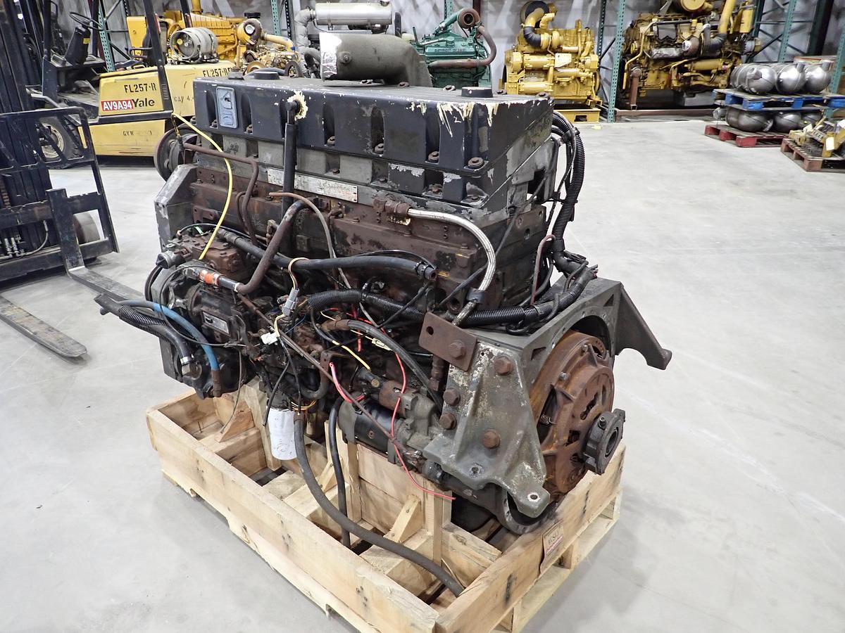 Used 1993 Cummins L10-260 Diesel Engine JAKE BRAKES