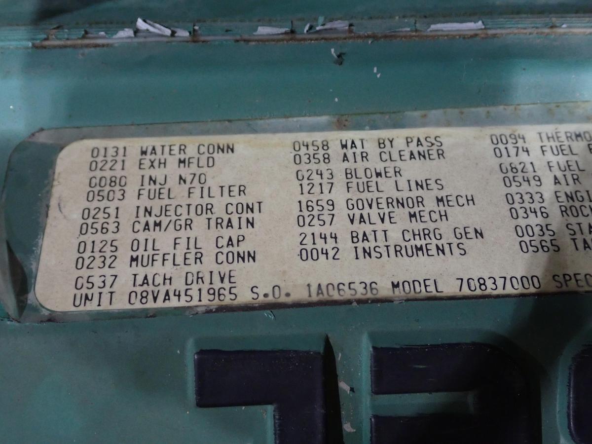 Detroit Diesel 8V71 Engine UNUSED! 7083-7000