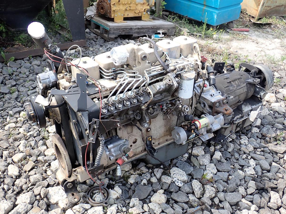 Used Cummins 6BT 5.9 Turbo Diesel Engine 190 HP w/ TRANSMISSION