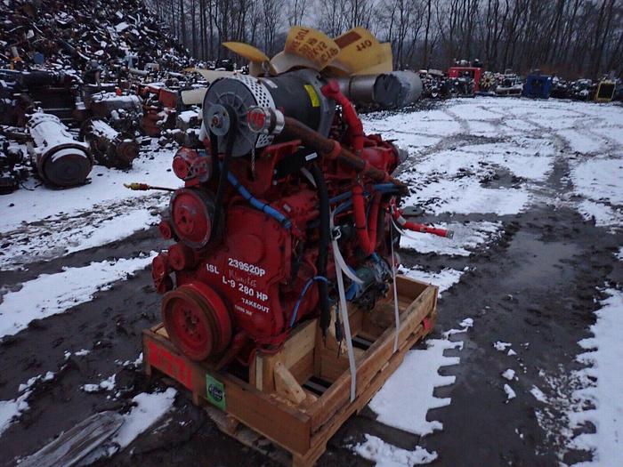 Used 2020 Cummins L9-280 Turbo Diesel Engine LOW MILES!  CPL 4760 CM2350 ISL9 ISL