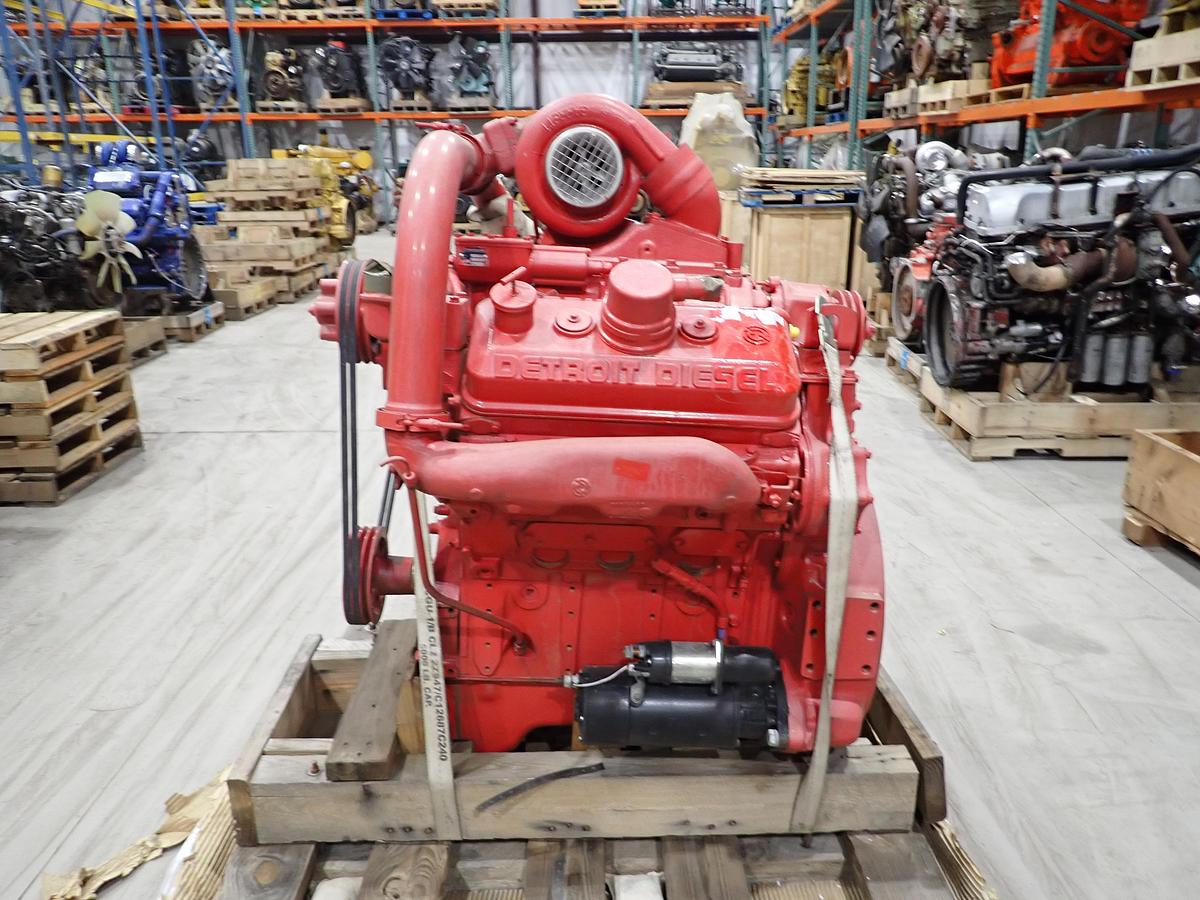 Detroit Diesel 6V92TA Engine GOV'T SURPLUS REBUILT!