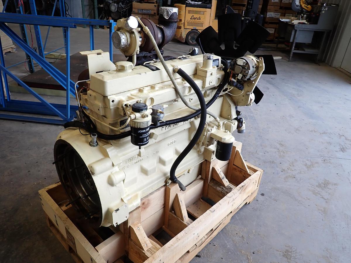 Used John Deere 6068HF150 Diesel Engine 450 HOURS