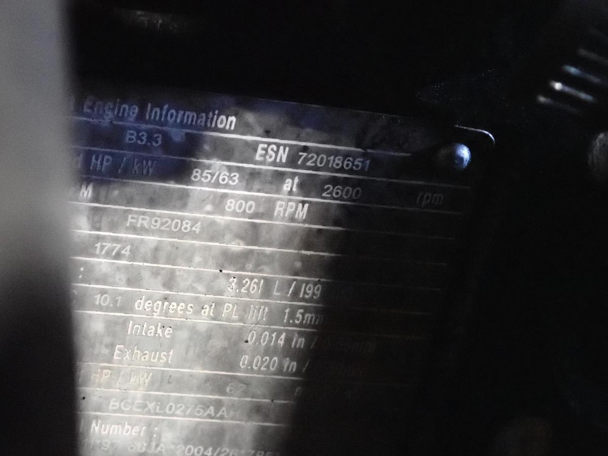 Used 2014 Cummins B3.3 Turbo Diesel Engine POWER UNIT! 85 HP CPL 1774