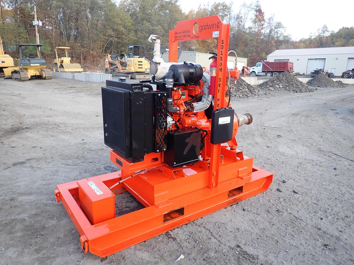 Used 2023 Godwin SD150M 6" Water Pump 134 HOURS!