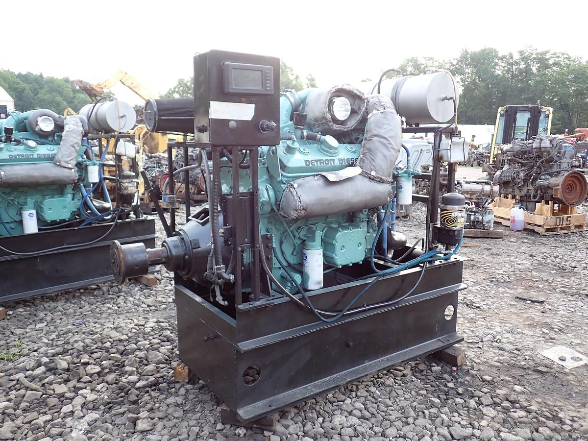 Used 1999 Detroit Diesel 8V92TA Engine Power Unit 8083-7K33 DDEC III