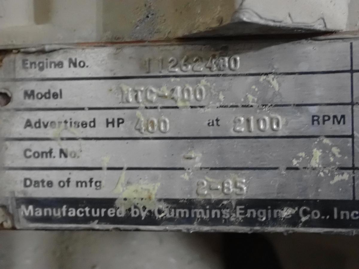 1985 Cummins NTC-400