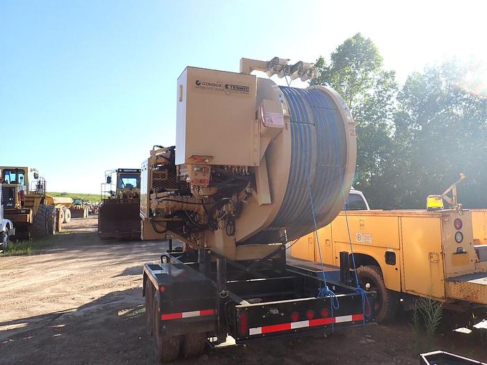 Used 2012 Condux Tesmec FRB616 Hydraulic Tensioner LOW HOURS! VIDEO! Cummins FRB-616