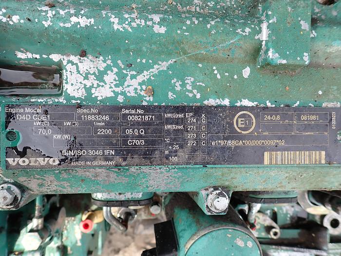 Used 2003 Volvo D4D CBE1 Diesel Engine