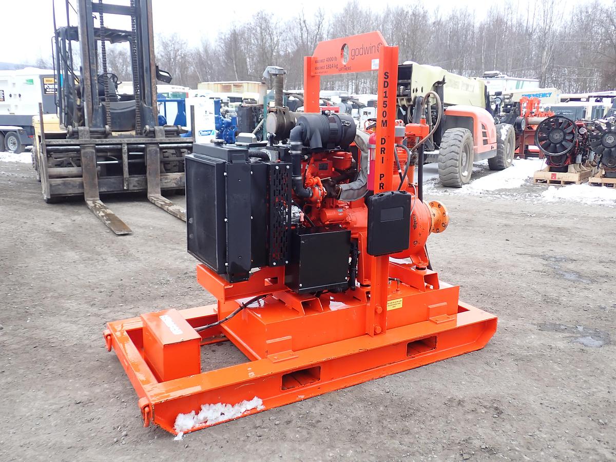 Used 2023 Godwin SD150M 6" Water Pump 111 HOURS!