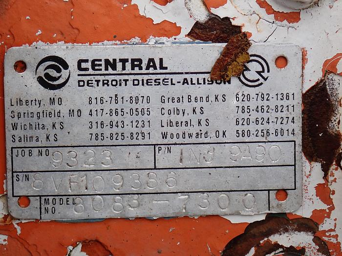 Used Detroit Diesel 8V92TA