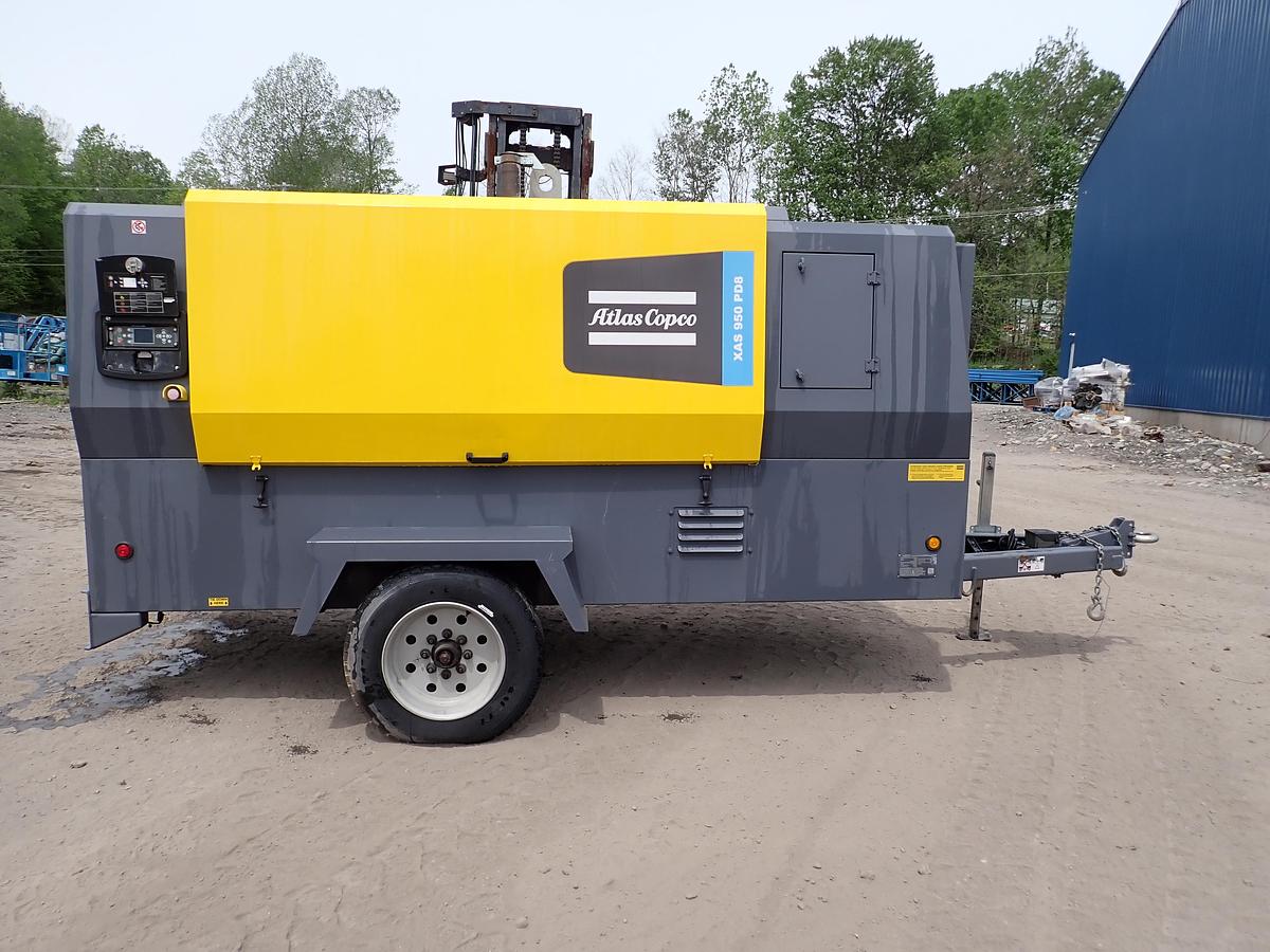 Used 2020 Atlas Copco XAS950 PD8 Air Compressor