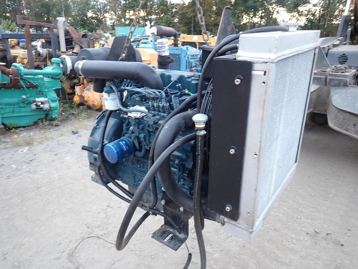 Used 2017 Kubota V3300-BG-ET01 Diesel Engine LOW HOURS!