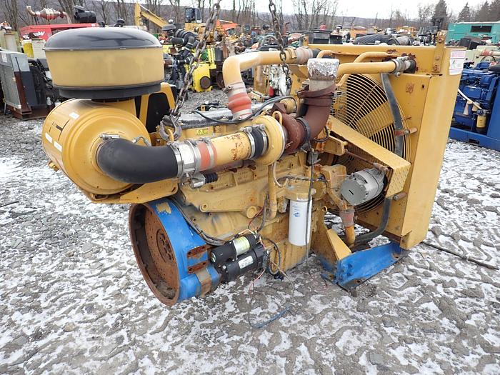 Used 2008 CAT C7 Industrial Diesel Power Unit 225 HP