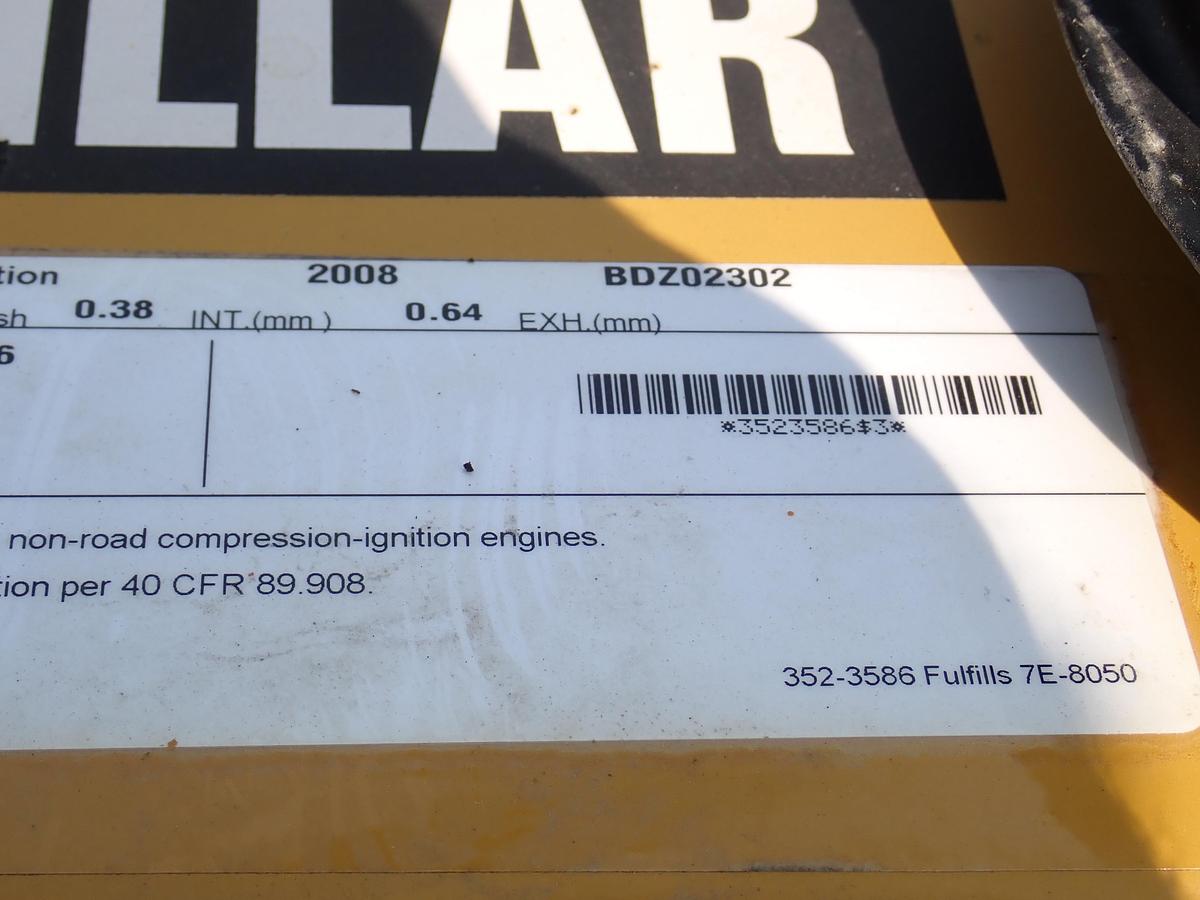 Used 2008 CAT 3126B Diesel Engine AR 211-9442