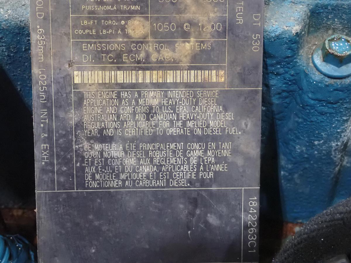 Used 2003 International DT530E Diesel Engine 300 HP