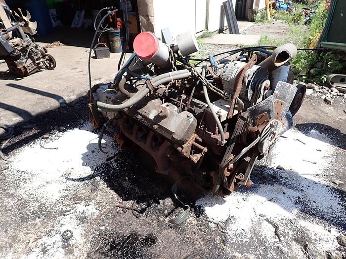 Used International 9 Liter Diesel Engine RUNS GOOD! VIDEO! 9.0L 9.0 Truck V8 IH