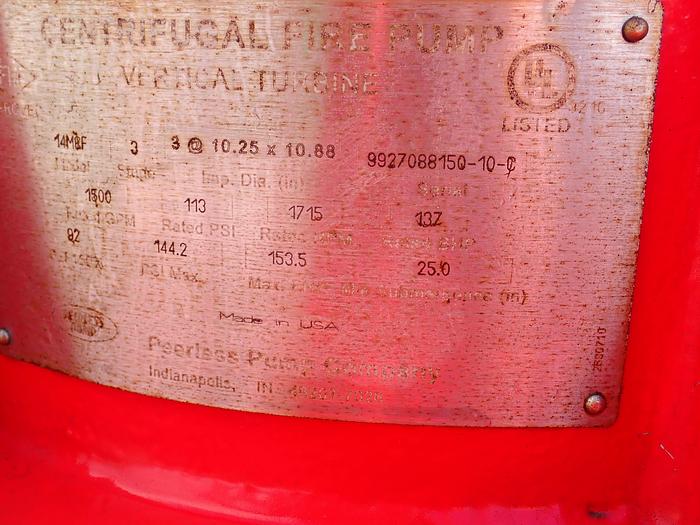 2015 Clarke JU6H-UF30 Fire Pump