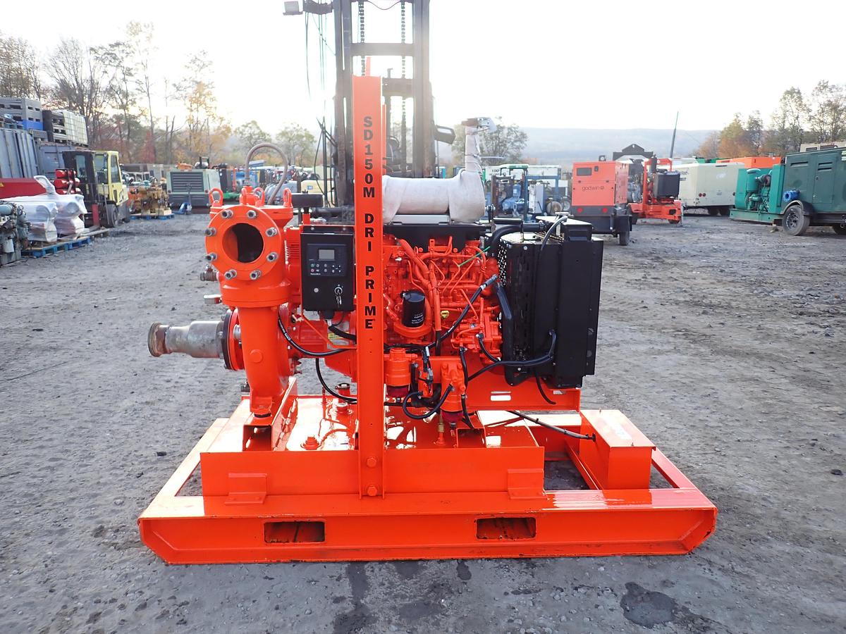 Used 2023 Godwin SD150M 6" Water Pump 134 HOURS!