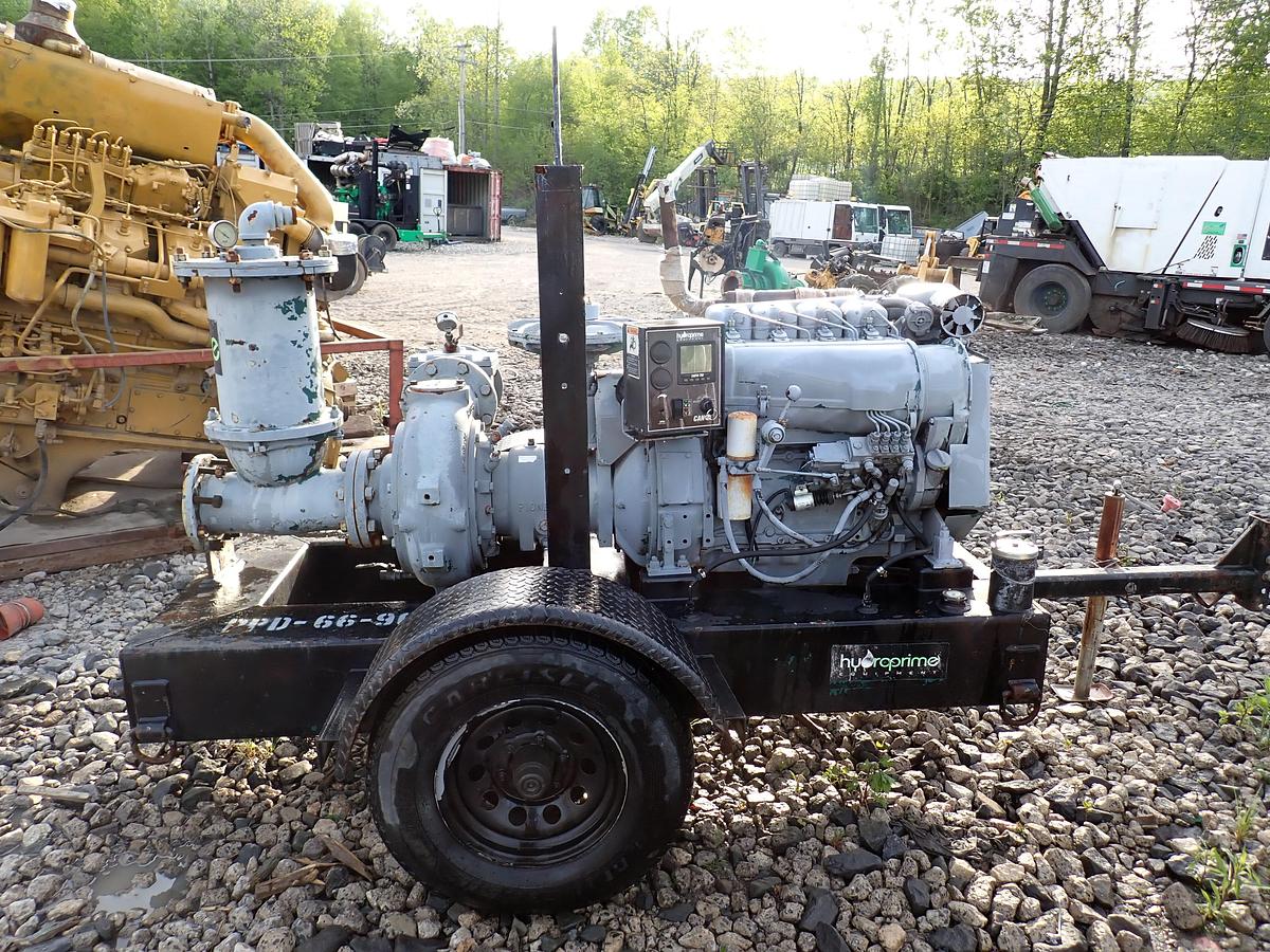 Used Pioneer PP66S12L71 6" Water Pump DEUTZ DIESEL 1579 HOURS