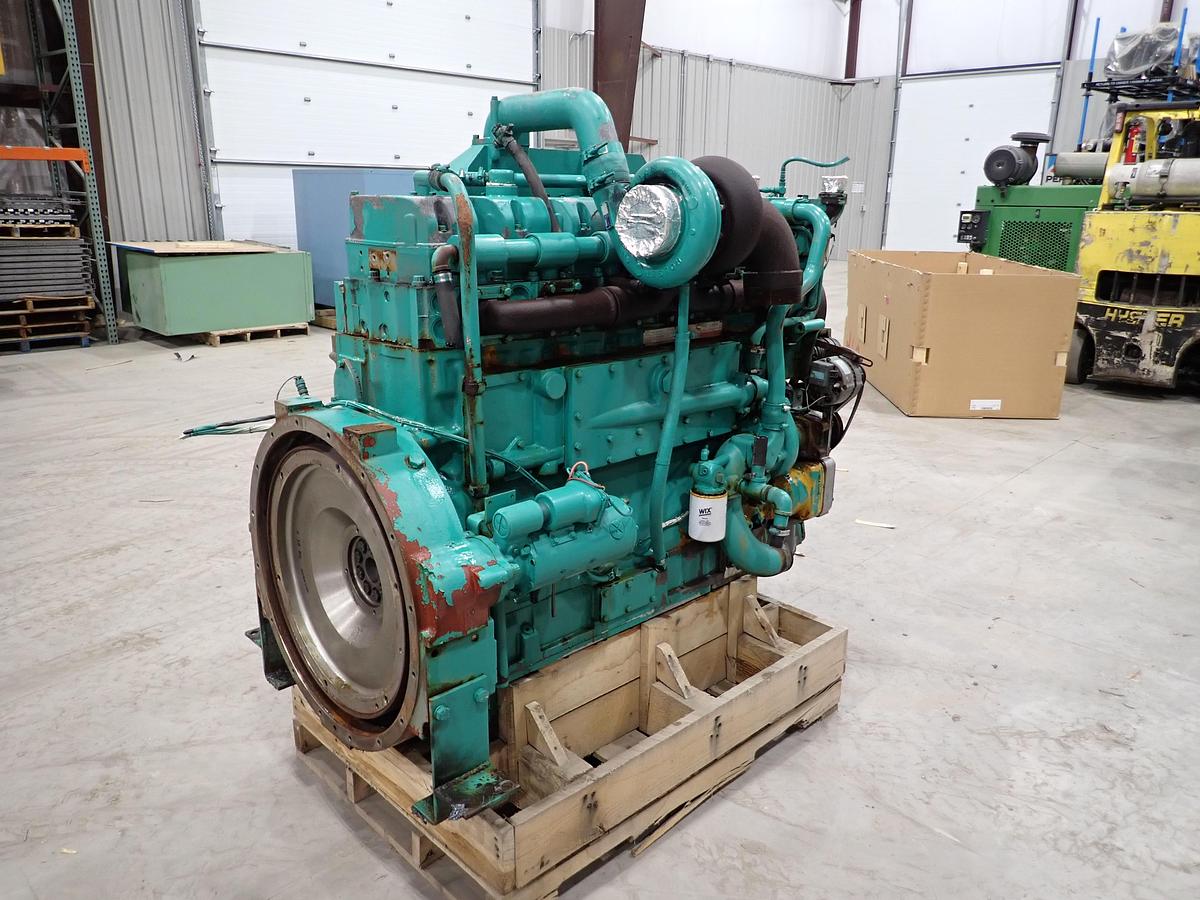 Used 1986 Cummins KTA19-G2 Diesel Engine LOW HOUR GOV'T SURPLUS