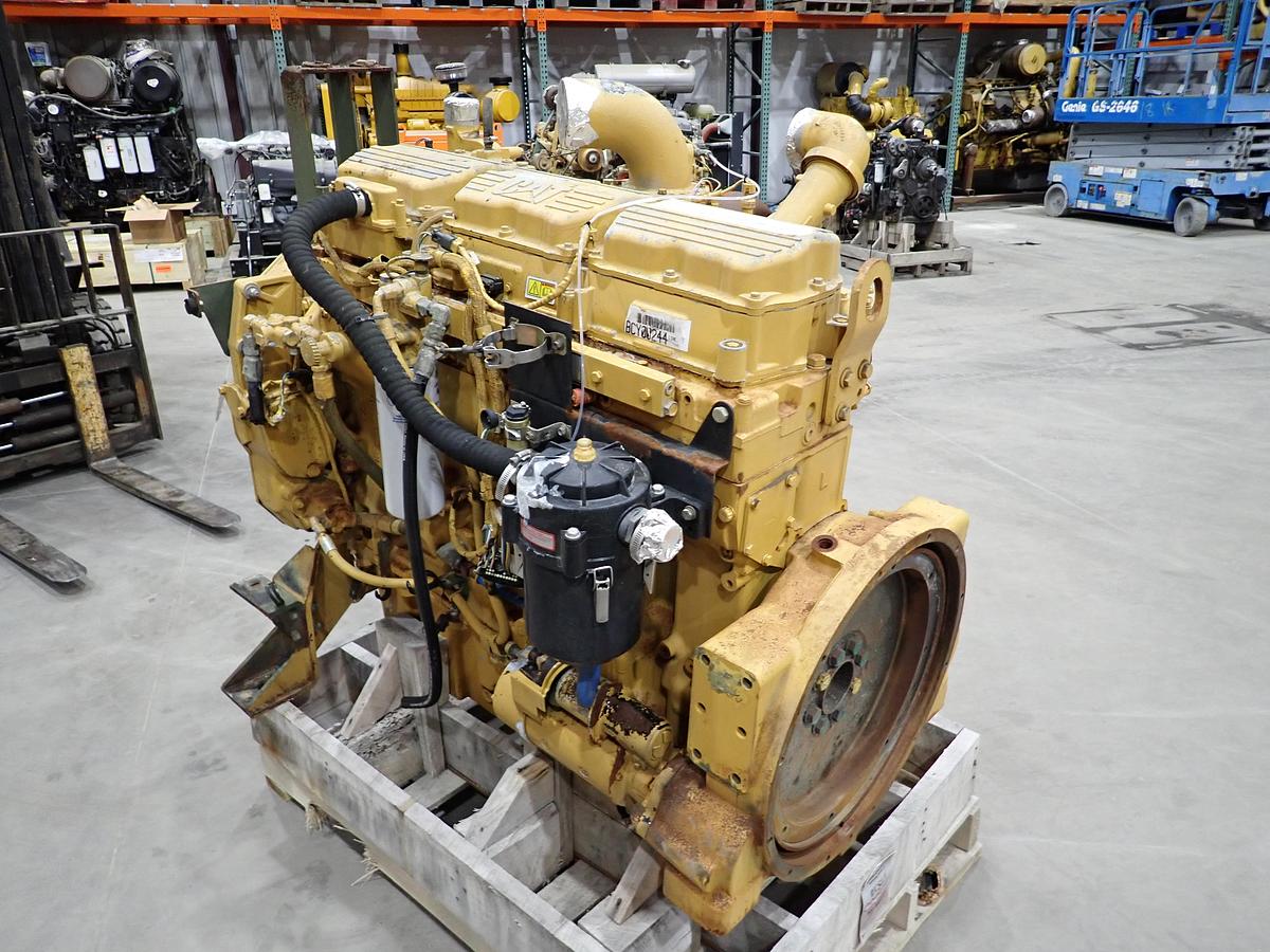 Used 2008 CAT C12 Diesel Engine GOV'T SURPLUS