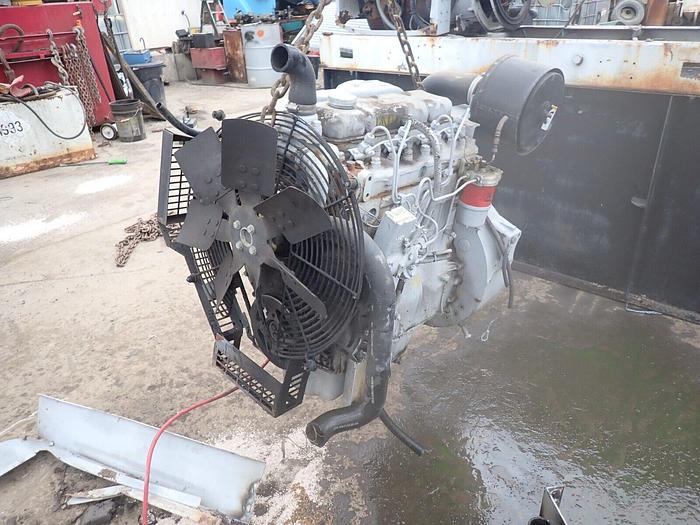 Used Perkins T4.236 Turbo Diesel Engine RUNS MINT! VIDEO! LOW HOURS! 4-236T CAT LJ