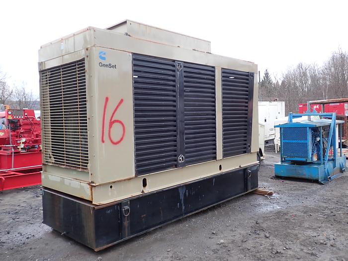 Used 1990 Cummins KTTA19-G1 Generator Set LOW HOURS!