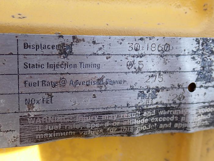 Used 2006 Cummins QST30 Diesel Engine CPL 191