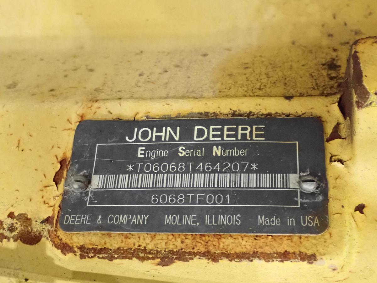 Used John Deere 6068TF001 Turbo Diesel Engine